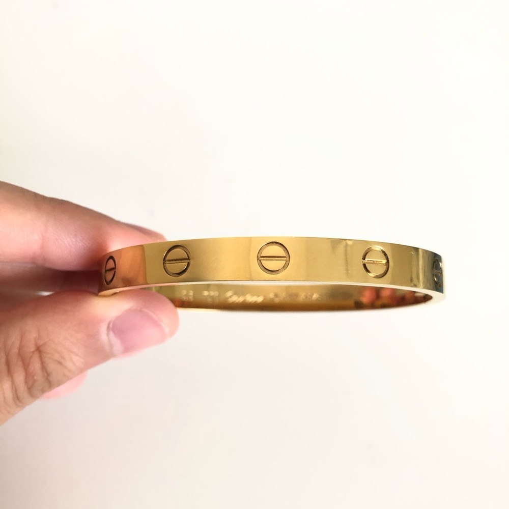 BRAND NEW stainless steel love screw bracelet